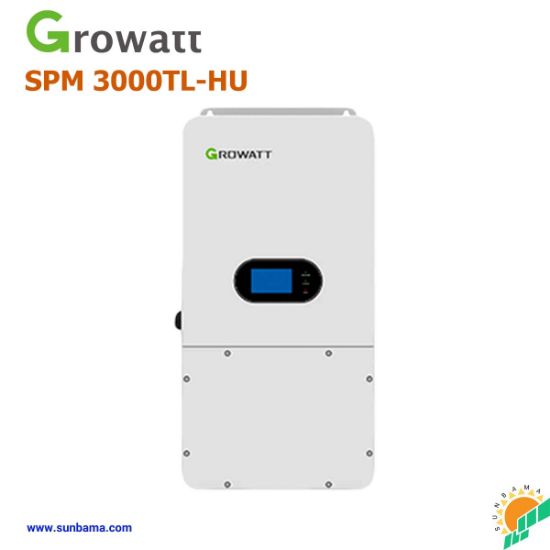 اینورتر هیبرید 3000 وات Growatt مدل  SPM 3000TL-HU