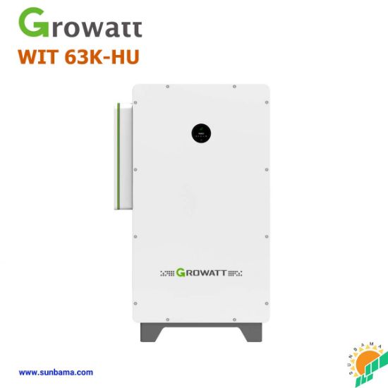اینورتر 3 فاز هیبرید 63 کیلووات Growatt مدل WIT 63K-HU