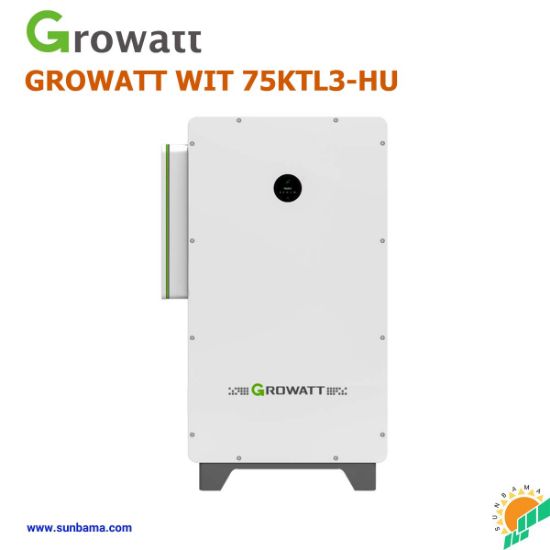 اینورتر 3 فاز هیبرید 75 کیلووات Growatt مدل WIT 75KTL3-HU