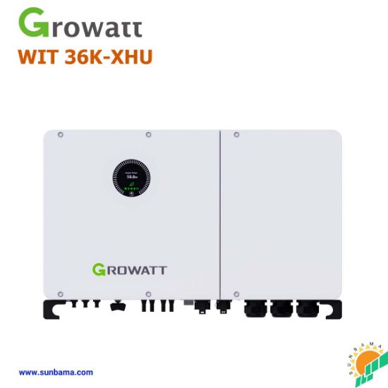 اینورتر 3 فاز هیبرید 30 کیلووات Growatt مدل WIT 30K-XHU