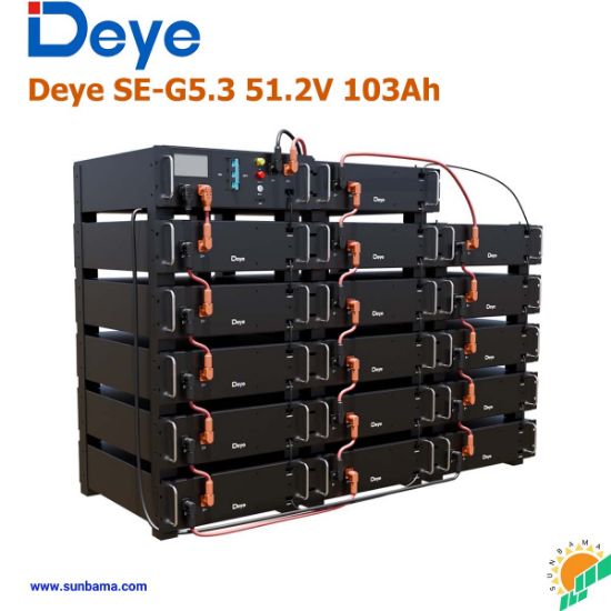 باتری لیتیومی 5.1 کیووات دِیه  Deye مدل  BOS-W PACK 5.1