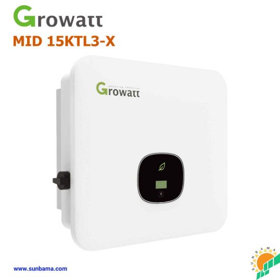 اینورتر متصل به شبکه 15000 وات Growatt مدل  MID 15KTL3-X