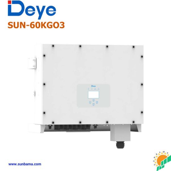اینورتر متصل به شبکه 60 کیلووات Deye مدل SUN-60KGO3