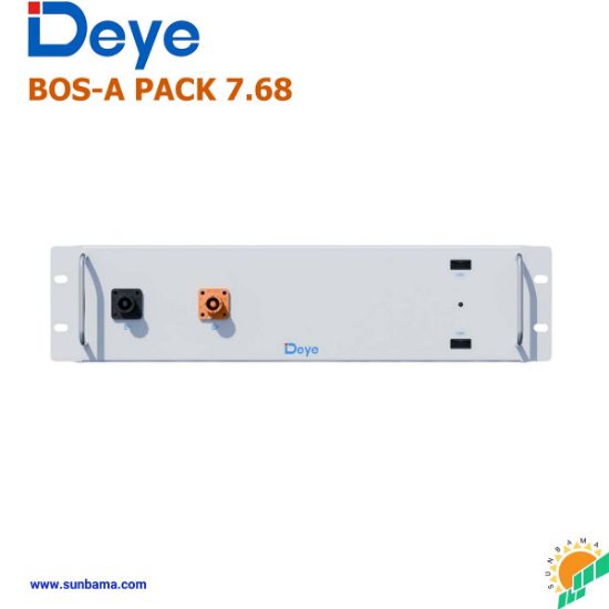 باتری لیتیومی 7.68 کیووات دِیه  Deye مدل  BOS-A PACK 7.68