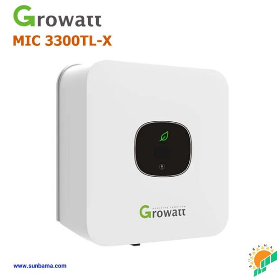 اینورتر متصل به شبکه 3300 وات Growatt مدل MIC 3300TL-X