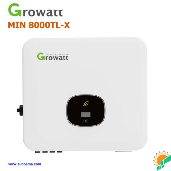 اینورتر متصل به شبکه 8000 وات Growatt مدل MIN 8000TL-X