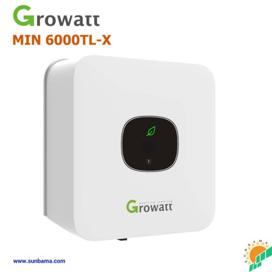 اینورتر متصل به شبکه 6000 وات Growatt مدل MIN 6000TL-X