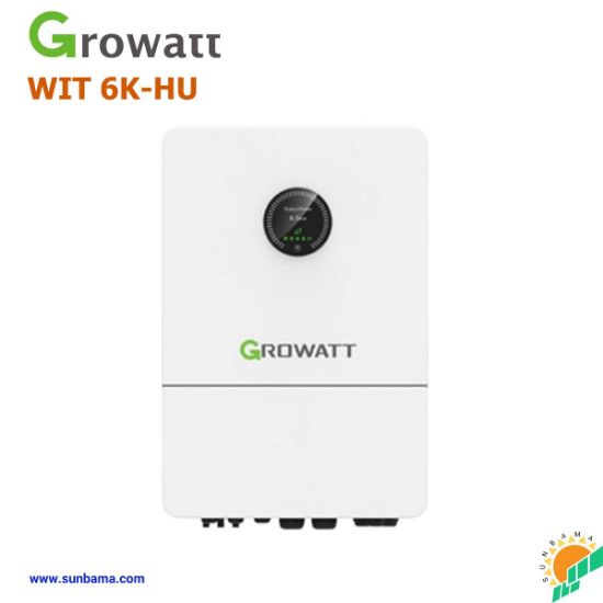 اینورتر 3 فاز هیبرید 6 کیلووات Growatt مدل WIT 6K-HU