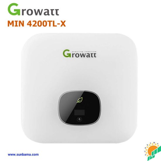 اینورتر متصل به شبکه 4200 وات Growatt مدل MIN 4200TL-X