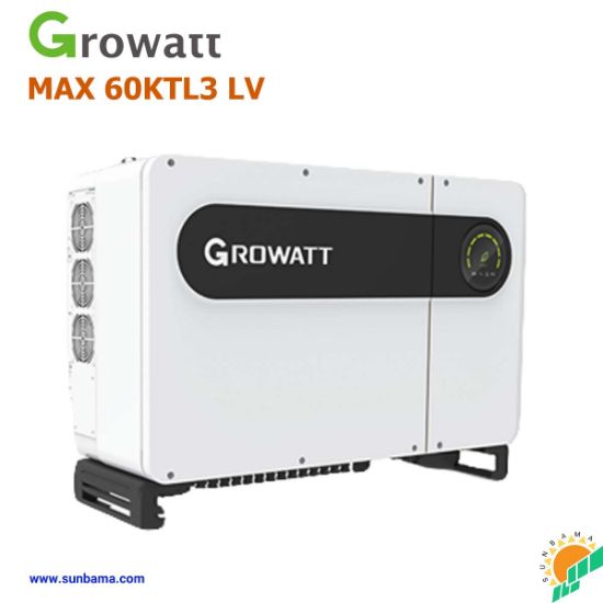 اینورتر متصل به شبکه 60000 وات Growatt مدل  MAX 60KTL3 LV