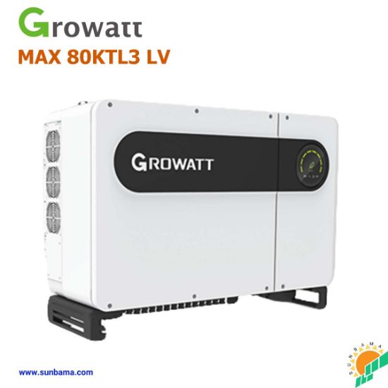 اینورتر متصل به شبکه 80000 وات Growatt مدل  MAX 80KTL3 LV