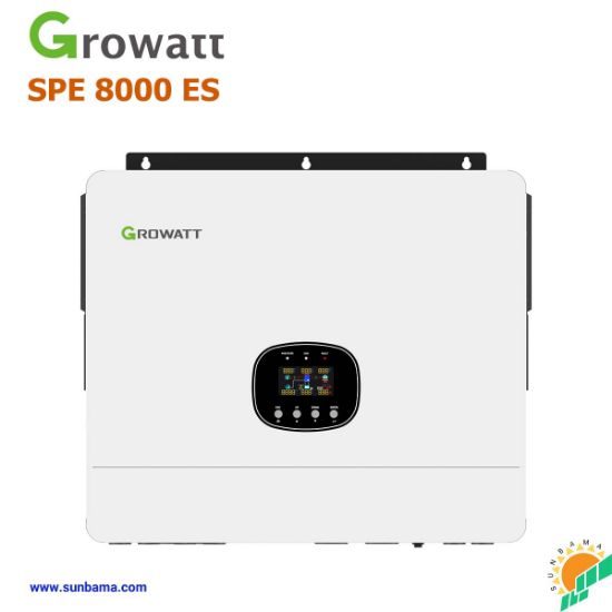 اینورتر هیبرید 8000 وات Growatt مدل  SPE 8000 ES