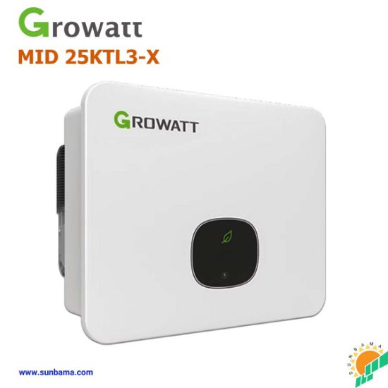 اینورتر متصل به شبکه 25000 وات Growatt مدل  MID 25kTL3-X